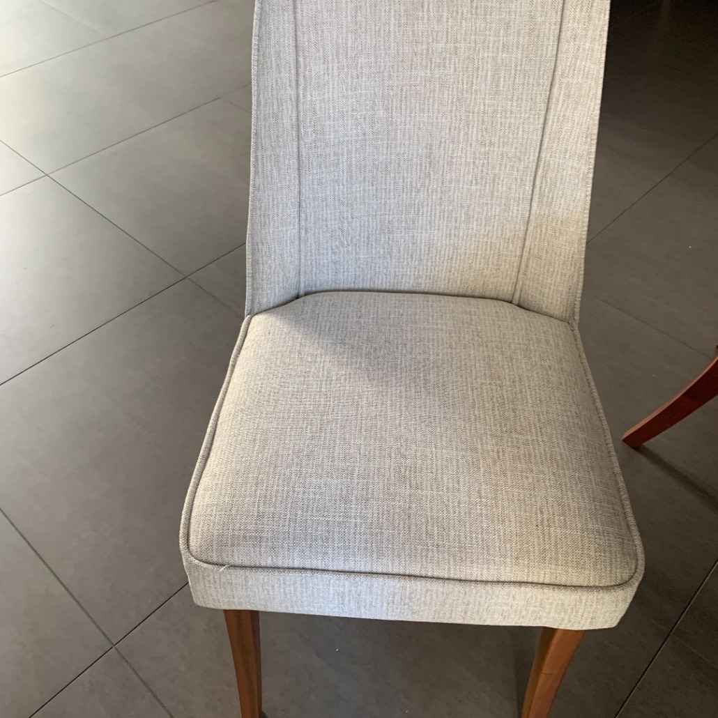 Recover dining chairs